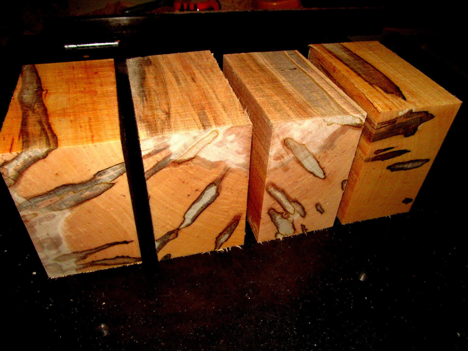 FOUR (4) BEAUTIFUL AMBROSIA MAPLE BOWL BLANKS 6