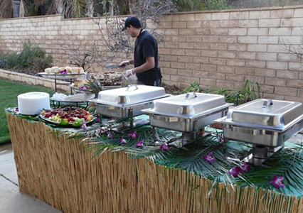 Touch of Paradise Catering.